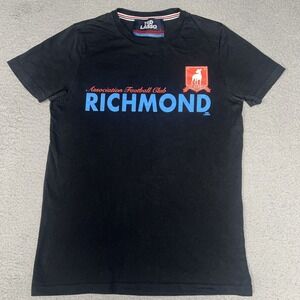 Official Ted Lasso AFC Richmond T Shirt Men's Sz S Black Football Soccer Tee